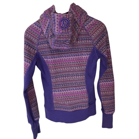 Lululemon Suba Hoodie II Women Size 6 Logo Athletic Athleisure Workout Gym Yoga - Picture 2 of 8